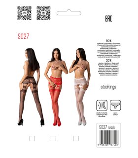 Geöffnete Strumpfhose mit Elasthan-Anteil für besondere Momente | Passion