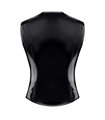 PVC Herren Weste mit vertikalen Nähten und Zipper | Regnes Fetish Planet PVC Herren Weste mit vertikalen Nähten und Zipper | Regnes Fetish Planet