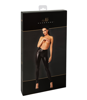 Leggings mit Zwei-Wege-Reißverschluss im Schritt | Noir Handmade