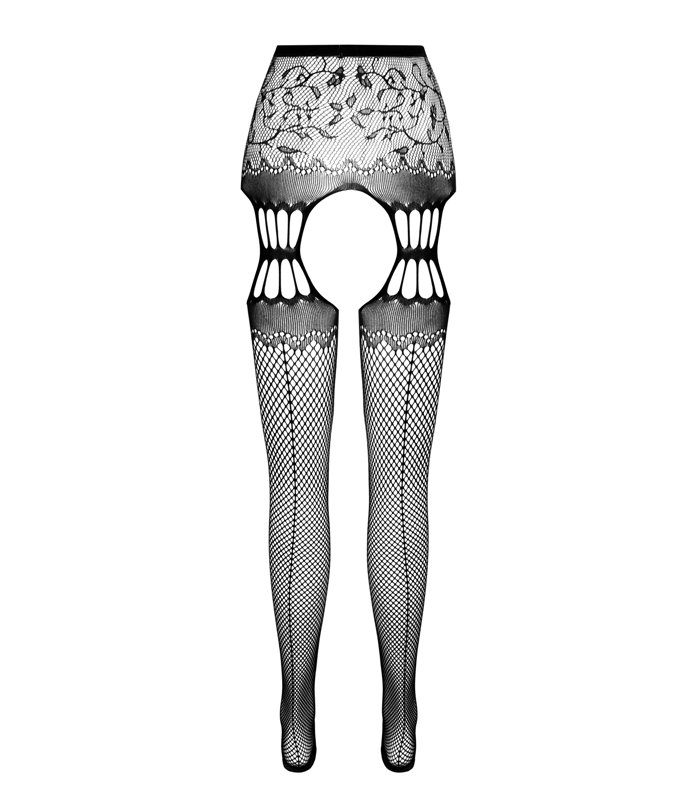 Geöffnete Strumpfhose mit Elasthan-Anteil für verführerische Momente | Passion