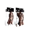 Elastisches Harness-Set mit Oberteil und zwei Unterteilen | Regnes Fetish Planet Elastisches Harness-Set mit Oberteil und zwei Unterteilen | Regnes Fetish Planet