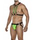 Herren Harness Körpergurt mit verstellbaren Druckknöpfen | CUT4MEN