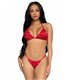 Phoenix Bikini Set silber schwarz | Leg Avenue