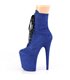 Extrem Plateau Heels  FLAMINGO-1020FS - Royal Blau