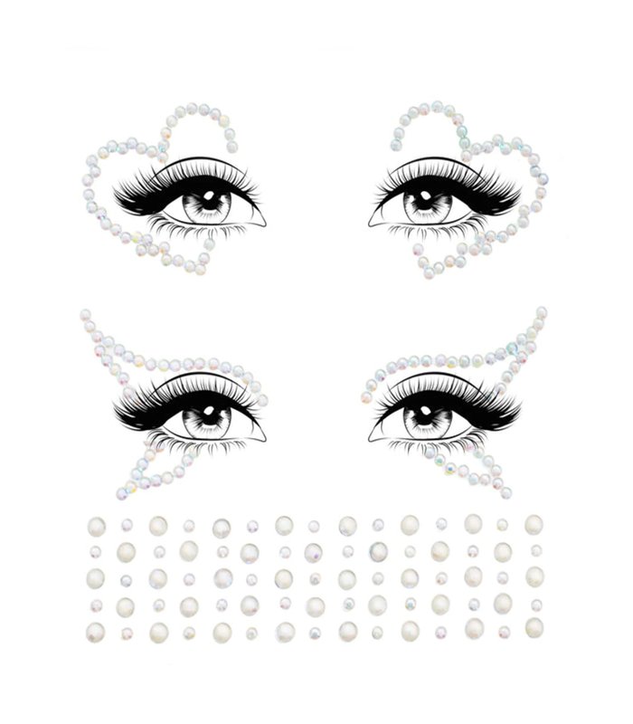 Ayla face jewel sticker