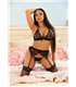 BH- & String-Set mit Strumpfgürtel aus Spitze | Leg Avenue