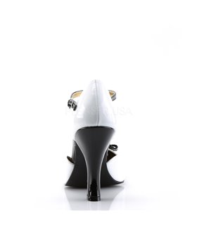 Pin Up Couture Pumps SMITTEN-10 Weiss-Schwarz Lack Pin Up Couture Pumps SMITTEN-10 Weiss-Schwarz Lack
