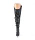 Overknee Stiefel CLASSIQUE-3011 - Schwarz