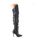 Overknee Stiefel CLASSIQUE-3011 - Schwarz