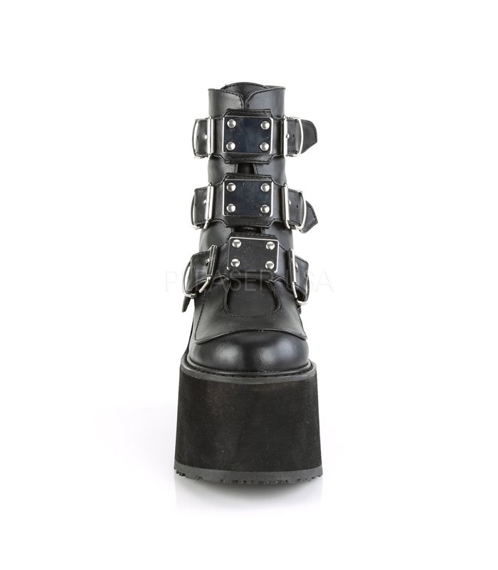 Demonia Plateau Stiefeletten SWING-105 schwarz