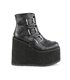 Demonia Plateau Stiefeletten SWING-105 schwarz