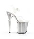 Extrem Plateau Heels FLAMINGO-808G - Silber