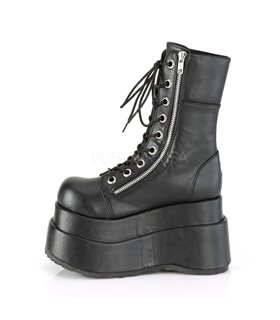 Plateau Stiefeletten BEAR-265 - Schwarz