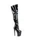 Extrem Plateau Heels XTREME-3010 - Lack Schwarz