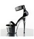 Pleaser Plateau Sandaletten ADORE-769RS Schwarz