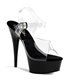 Plateau High Heels DELIGHT-608 - Schwarz
