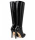 Michael Soul Donna - Classic stiletto boots in black shiny SALE