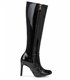 Michael Soul Donna - Classic stiletto boots in black shiny SALE