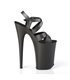 Extrem Plateau Heels INFINITY-997 - PU Schwarz