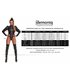 schwarzes Damen-Top TDEike001 von Demoniq Total Domination Collection