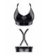 schwarzes Damen-Top TDEike001 von Demoniq Total Domination Collection