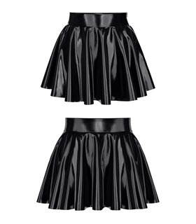 schwarzer Damen-Rock TDMaren001 von Demoniq Total Domination Collection