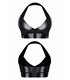 schwarzes Damen-Top TDBettina001 von Demoniq Total Domination Collection