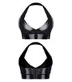 schwarzes Damen-Top TDBettina001 von Demoniq Total Domination Collection