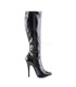 Extrem High Heels DOMINA-2000 - PU Schwarz