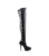 Overknee Stiefel INDULGE-3000 - PU Schwarz