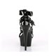 Plateau High Heels DELIGHT-658 - Lack Schwarz