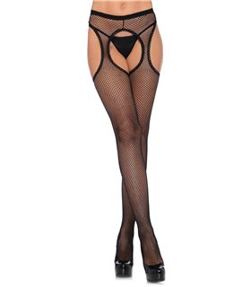 Netzstrumpfhosen mit cut-outs | Leg Avenue