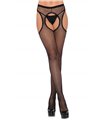 Fishnet suspender hose