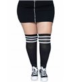 Over the knee athletic socks