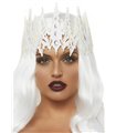 Glitter die cut jeweled crown