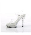 GLORY-508SDT High Heels Sandalette  - Klar | Fabulicious 
