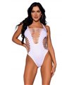 Racer back thong bodysuit