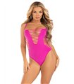 Racer back thong bodysuit