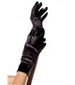 Wrist Length Satin Gloves