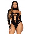 Seamless thong back bodysuit