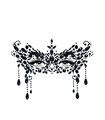 Masquerade face jewels sticker