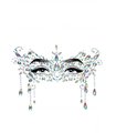 Masquerade face jewels sticker