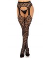 Heart net suspender hose