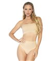 Seamless bandeau top brief