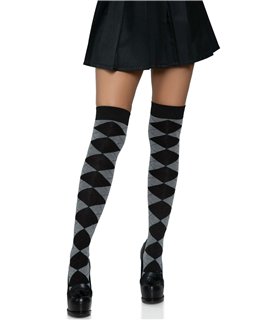 Knit over the knee socks