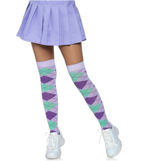 Knit over the knee socks