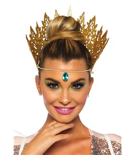 Glitter die cut crown