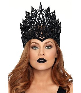 Glitter die cut crown