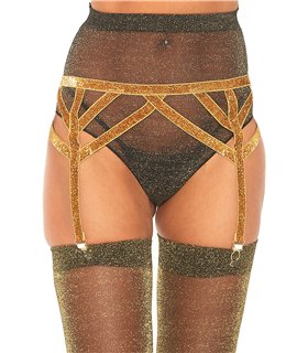 Lurex elastic garter belt Lurex elastic garter belt