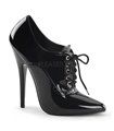 Extrem High Heels DOMINA-460 - Lack Schwarz SALE